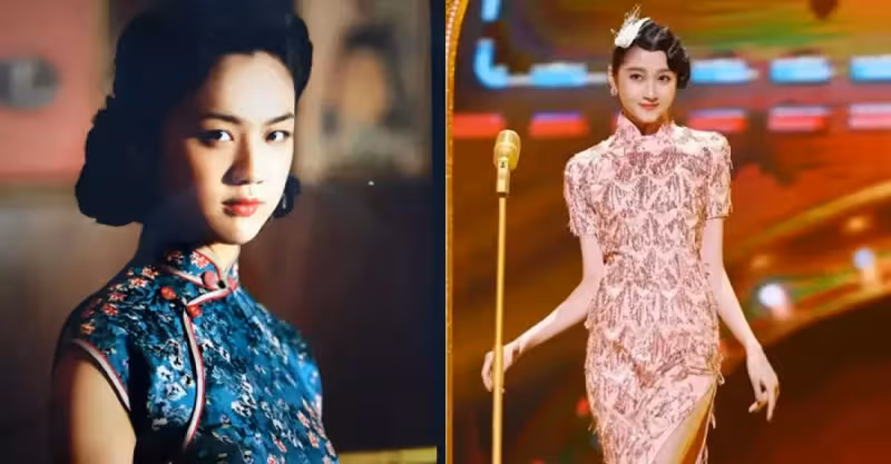 穿旗袍，真顯身材，把劉嘉玲關曉彤等旗袍裝放一起看，差別出來了