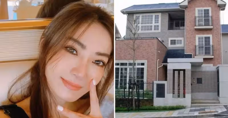謝金燕替父還債2個億，為躲狗仔「花上億元搬進豪宅」陽台就能賞湖畔「走到大門得搭接駁車」鄰居都是名人