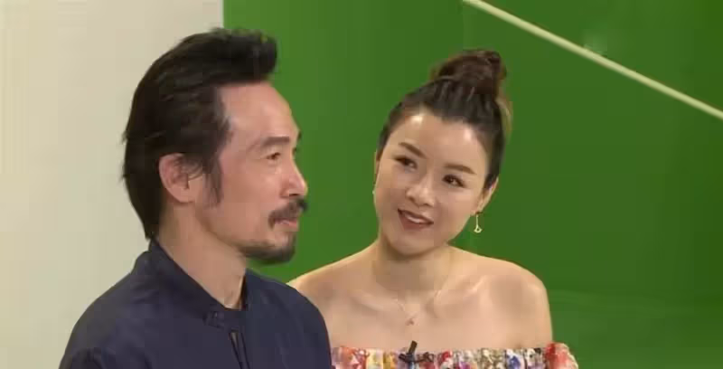 陳茵媺怎麼被婆家養成這樣!穿露肩裙臉比老公大,大圓臉有旺夫樣