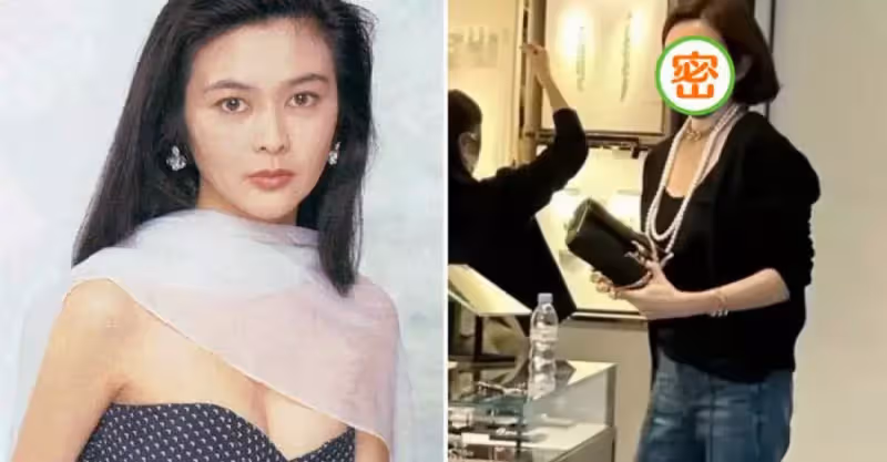 逛街偶遇關之琳買奢侈品，臉光潔僵硬不自然，沒有正常59歲老人：老去的真實感