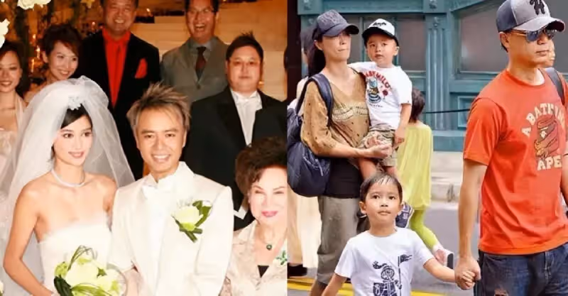 戀愛14年才領證！劉德華是伴郎「蔡少芬是伴娘」　婚後三年生2胎「恩愛30年零緋聞」一家四口甜蜜幸福