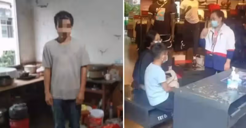 農民工夫妻帶兒子買衣服，只因穿著簡陋遭店員歧視，衣服被店員拒絕試穿，店員：你們買得起嗎