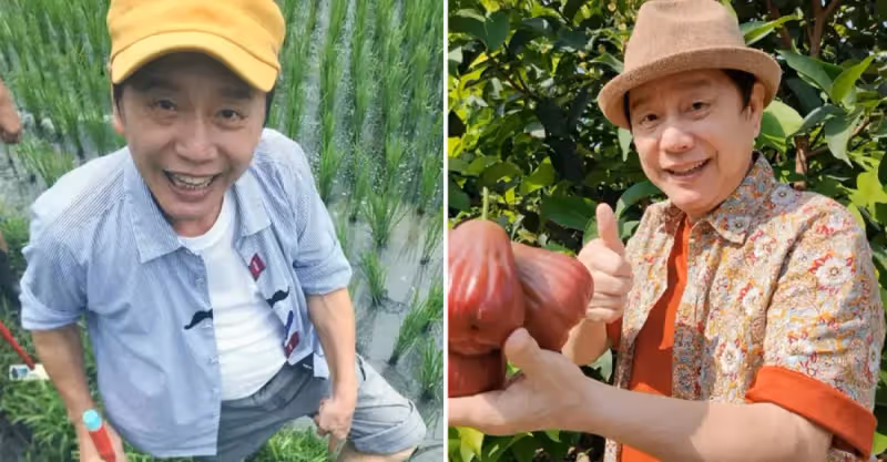 73歲黃西田主持界打拚20年，外景拍攝體驗農夫生活「不堪重負」，為兒苦撐「咬牙堅持拍攝」，用最真實的眼光看待生活