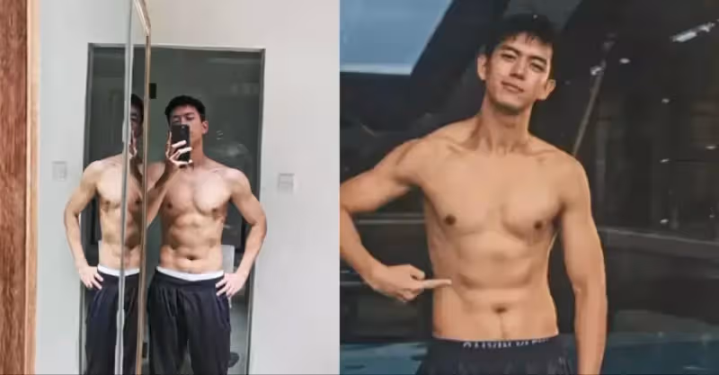 李現深夜發圖，好身材讓網友叫絕