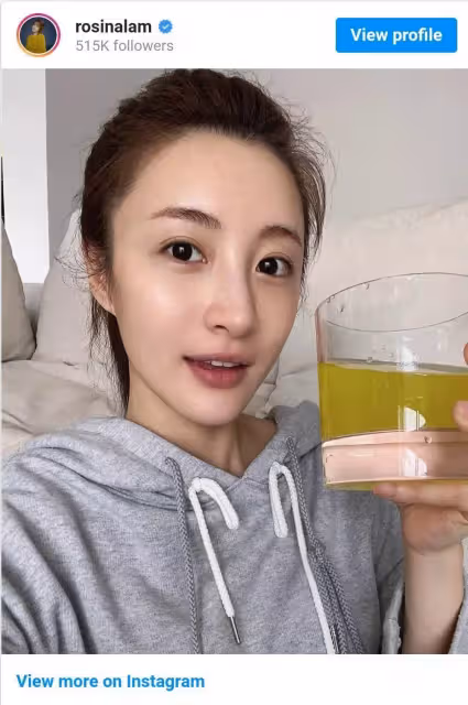 香港視後林夏薇維持０毛孔美肌！每天必喝「這果汁」，勤敷面膜、愛泡澡養成素顏好氣色
