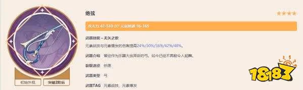 原神夜蘭四星武器帶什麼好 夜蘭四星武器推薦大全
