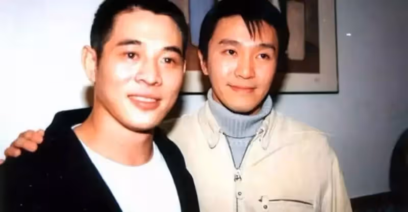 給李連杰當配角的五位大腕：前三位是功夫巨星，後兩位是大導演