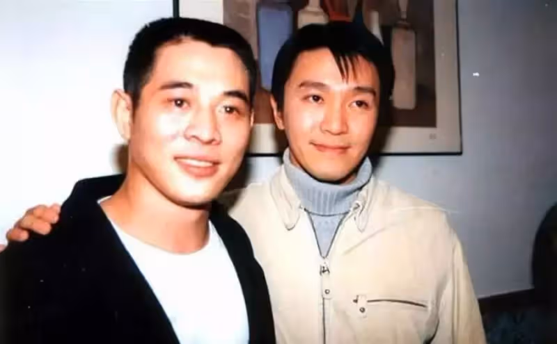給李連杰當配角的五位大腕：前三位是功夫巨星，後兩位是大導演