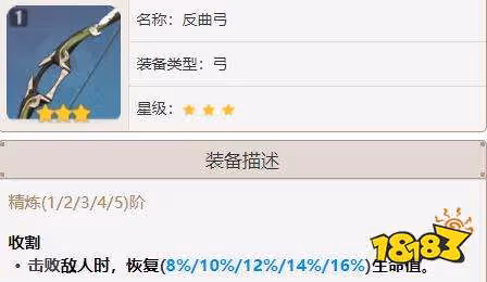 原神反曲弓獲得方法 反曲弓怎麼獲得