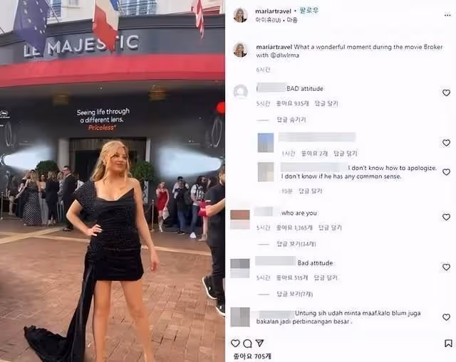 IU坎城電影節被撞?是種族歧視嗎;IVE和LESSERAFIM粉絲起爭執?