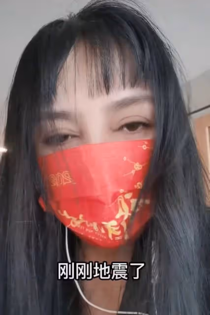 台灣歌手千百惠震後報平安,透露聽到預警只剩8秒,現場晃動厲害