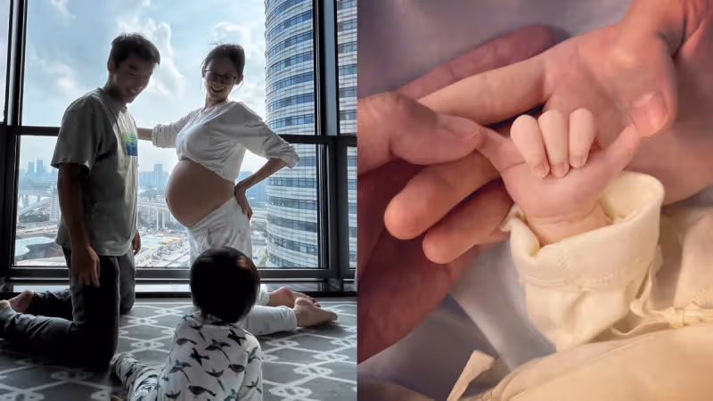 老婆苗苗生了！鄭愷升格二寶爸，孩子性別曝光