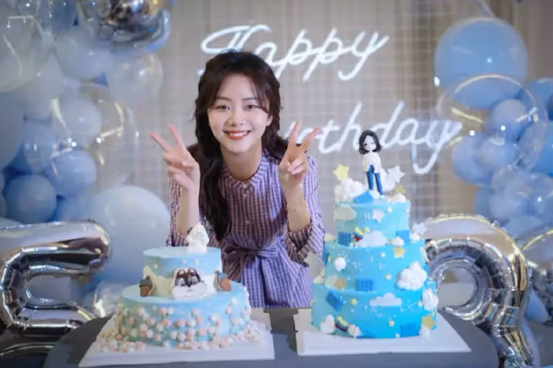 果然是林更新!送譚松韻生日祝福與眾不同,網友:我們替寧檬收下了