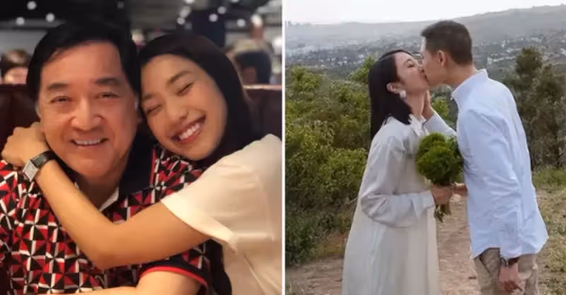 恭喜！秦沛女兒姜麗文大婚，夫妻兩人山中牽手親吻好浪漫，剛獲TVB大獎，網贊：青出於藍勝於藍