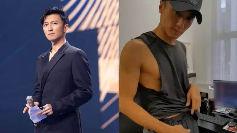 要吃巧克力嗎？謝霆鋒掀衣回應太會撩