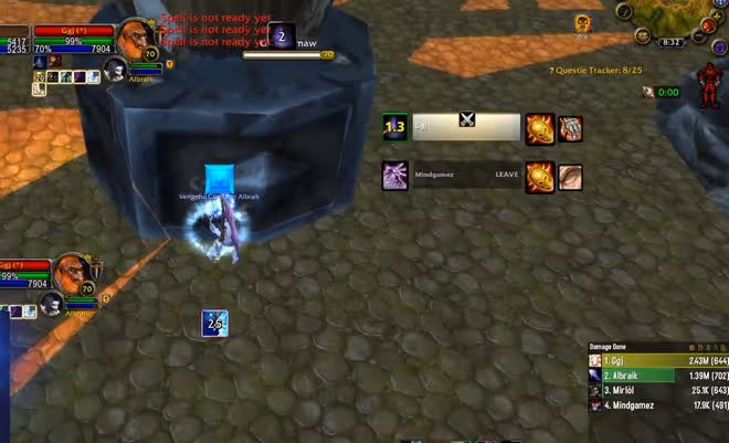 魔獸TBC:JJC上演世紀之戰,法牧1V1打了10小時,雙方裝備都紅了
