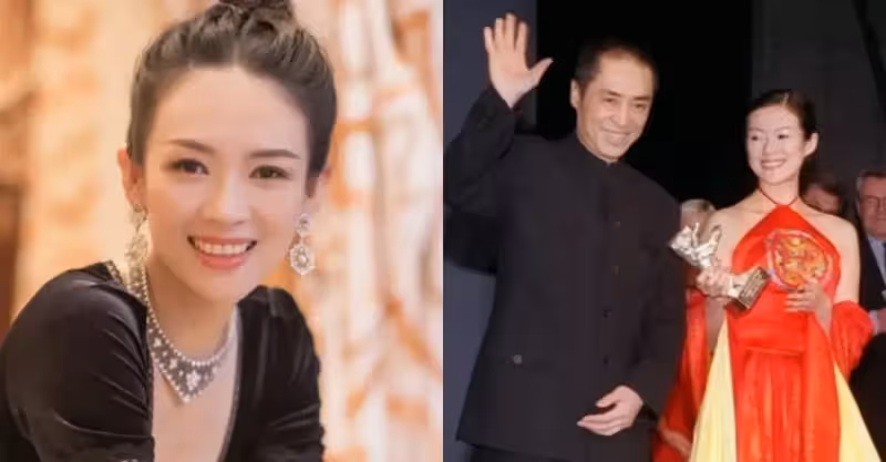 20年前，章子怡隨張藝謀上臺領獎，下臺後張藝謀就破口大罵