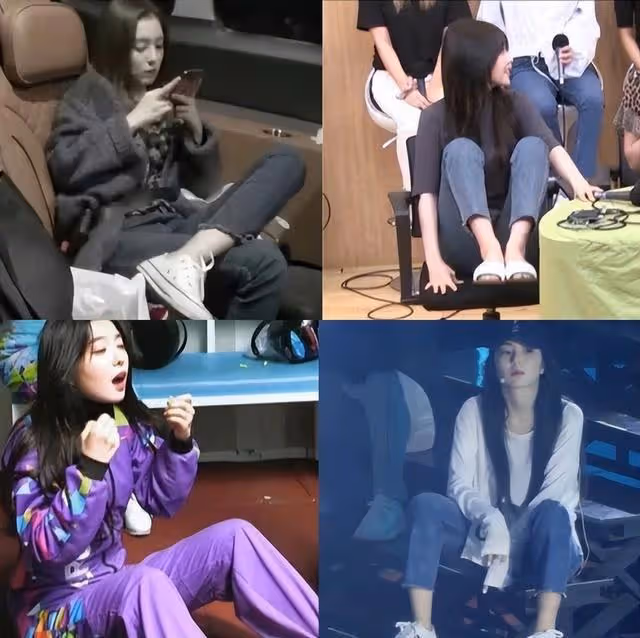 盤點女性Kpop偶像的「假小子」坐姿