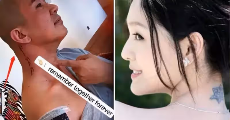 大S陪老公紋身！大S韓文名曝光真浪漫，具俊曄穿背心太油膩沒眼看