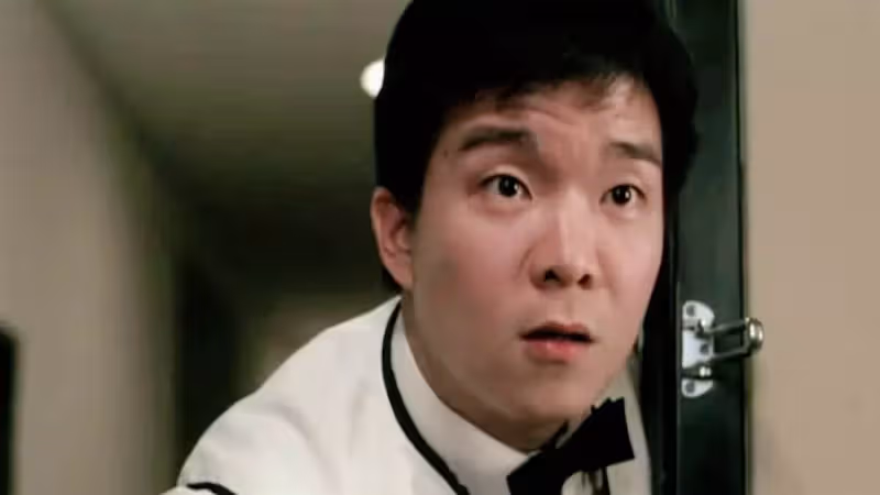 林正英師弟,長相神似元彪,與羅芙洛有過一段感情,如今卻被遺忘