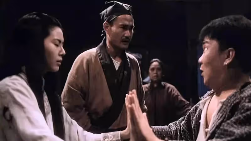林正英師弟,長相神似元彪,與羅芙洛有過一段感情,如今卻被遺忘