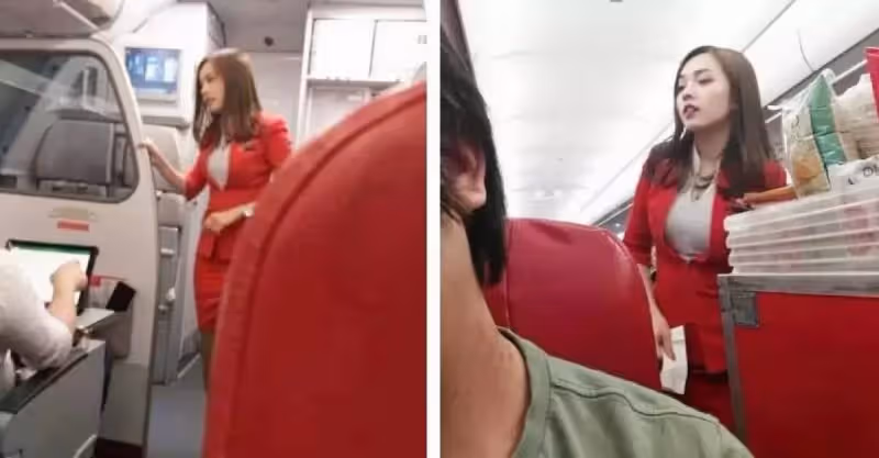堪稱亞洲最美！乘客搭機「隨手拍2張照」意外捧紅空姐　臉書被翻出「私下美照好害羞」迷倒眾人