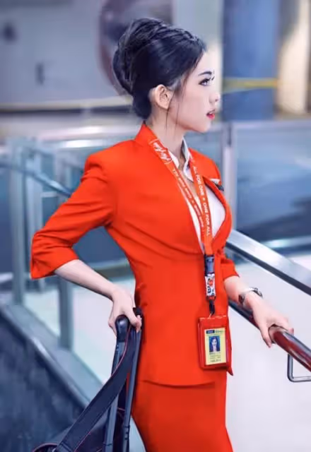 堪稱亞洲最美!乘客搭機「隨手拍2張照」意外捧紅空姐 臉書被翻出「私下美照好害羞」迷倒眾人