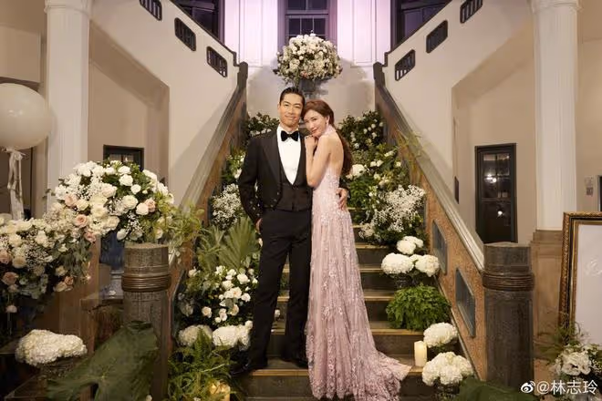 林志玲結婚3周年曬「一家3口照」：平淡就是福