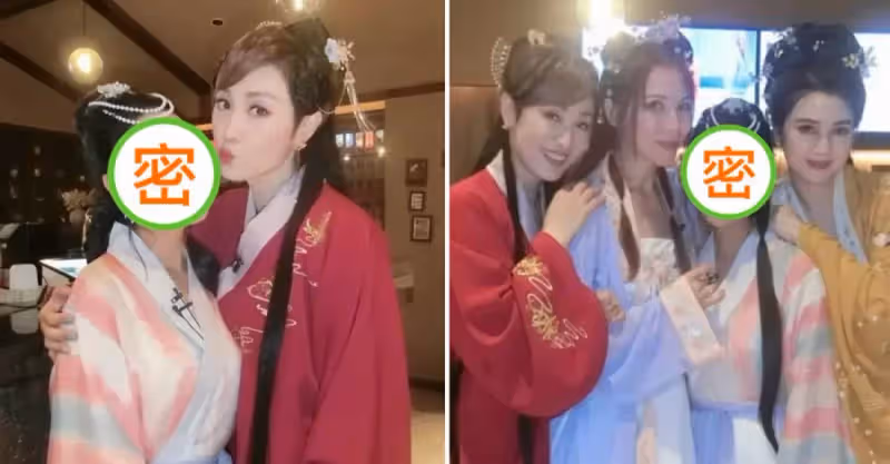 50歲朱茵穿漢服太驚豔，紮雙馬尾狀態似少女，網友：還是「紫霞仙子」的樣子
