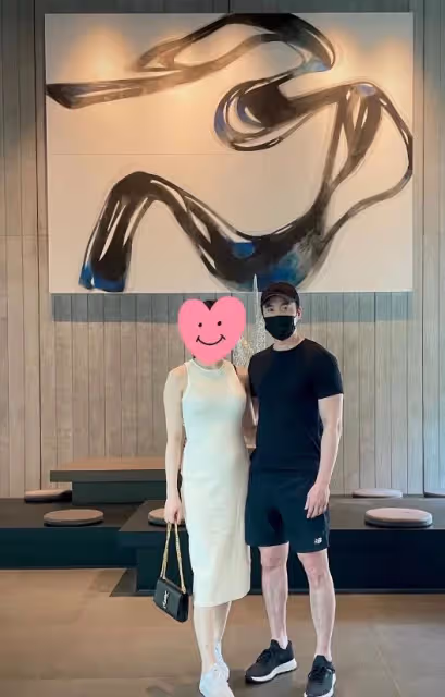 阿嬌前夫公開第3任老婆正面照　女方大方秀孕肚
