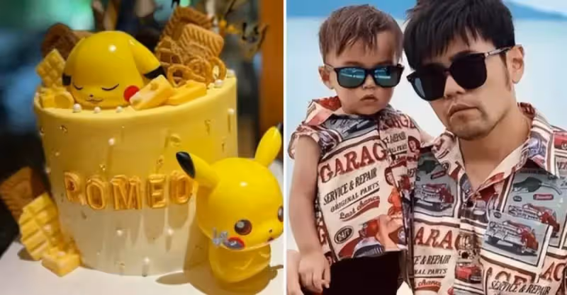 周杰倫為兒子慶祝5歲生日！一家人在日料店十分溫馨，ROMEO五官精緻儼然一副「正太模樣」，三寶媽昆凌顏值太驚艷