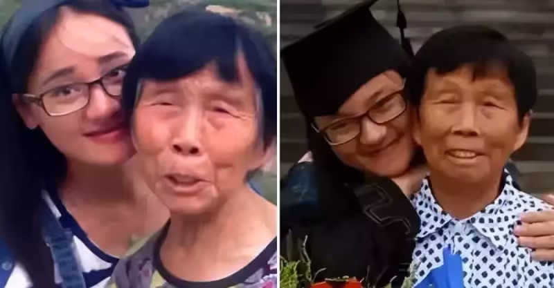 女棄嬰逆天改命成名校博士，帶八旬癡呆養母求學，不忘養育之恩感動眾人：孝順的女孩才最美!