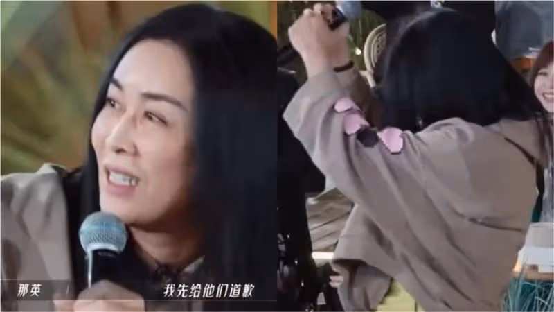 【乘風破浪】為何圈內好友都沒了？　那英為20年前「猖狂答案」跪下道歉