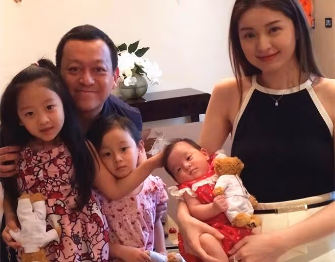 37歲港姐徐淑敏近況，連生3女身材仍出眾，將為富豪老公追生四胎