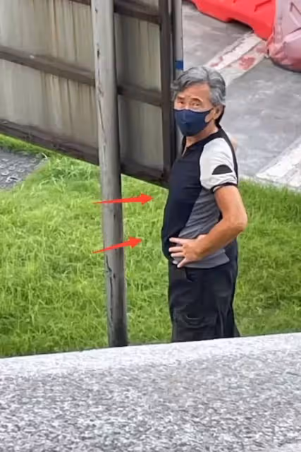 60歲葉倩文打球被偶遇，穿背心顯豐腴身材，老公林子祥挺大肚陪同