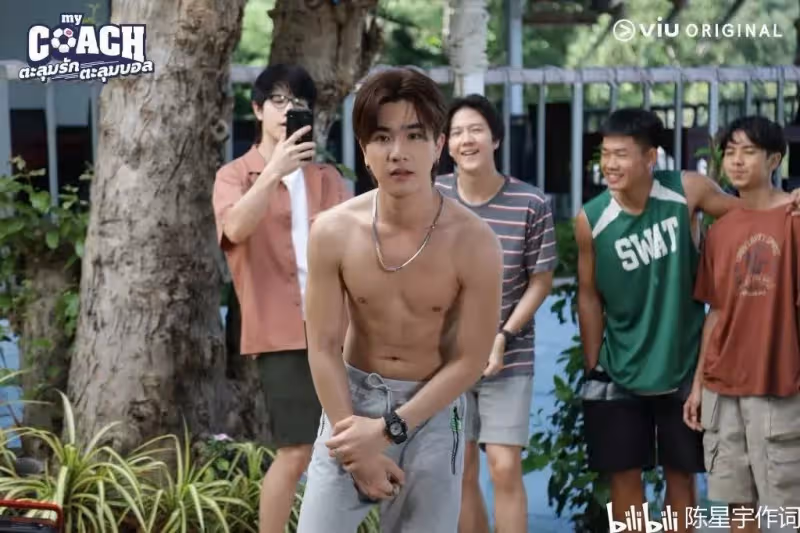 泰劇不期而愛Perth王俊勇新劇《我的教練》開播：加盟GMM大動作百萬男孩演唱會