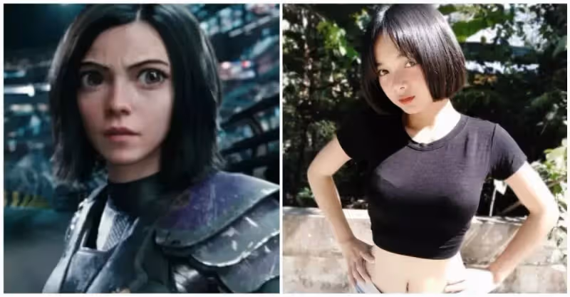 根本真人艾莉塔！18歲女學生「神撞臉戰鬥天使」　本尊被神出「身材也超不科學」網讚：比合成人還美❤