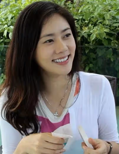 這個女人好美