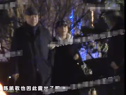 69歲陳凱歌帶二婚老婆聚會,挺大肚步履蹣跚,一旁陳飛宇不修邊幅