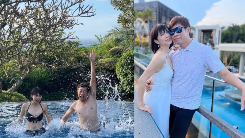 和黃世南甜游峇厘島　潘玲玲曬幸福