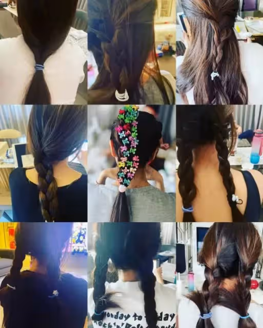 林心如罕曬近況!5歲小海豚為媽媽梳多款髮型,高調贊女兒心靈手巧萌態十足,看清懟臉自拍後:媽媽才是女兒的洋娃娃