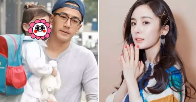 有種「復制粘貼」叫楊冪女兒！扎公主髪穿白裙子，五官精緻笑容甜美，網友：基因真強大