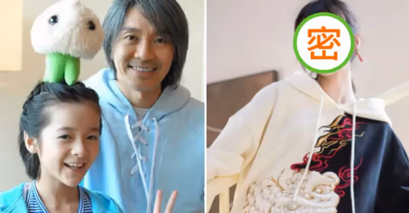 周星馳乾女兒徐嬌長大了，一身寬鬆衛衣玩「下衣失蹤」，淡妝出鏡五官精緻甜美，開網店吸金無數：少女初長成