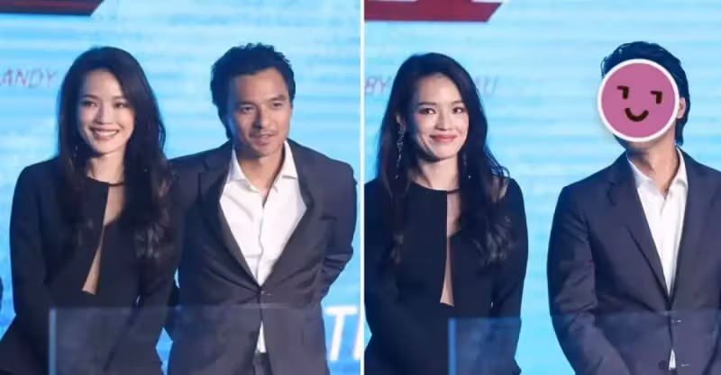 舒淇罕見夫婦合體！她穿連體褲好優雅，馮德倫一臉癡漢笑