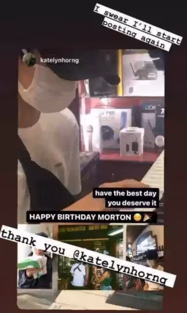 袁詠儀罕曬兒子童年照！魔童對著鏡頭做wink，肉肉臉靈氣逼人，從小就繼承爸媽大眼基因，15歲身高超過媽媽