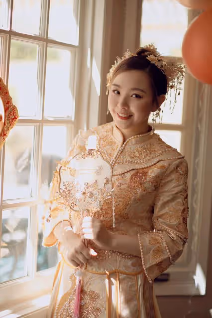 49歲知名歌手羅百吉榮升岳父！28歲大女兒美國結婚，新郎帥氣十足