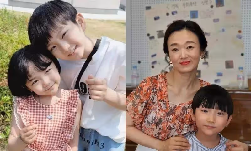 《我們的藍調》結局前哭爆, 小孫女恩奇哥哥也是童星