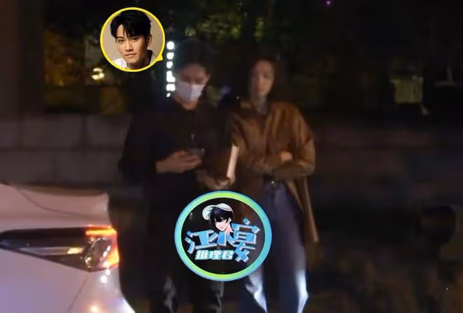 趙雅芝兒子街頭與女友親吻，兩人相互依偎氛圍甜，女方身材似模特