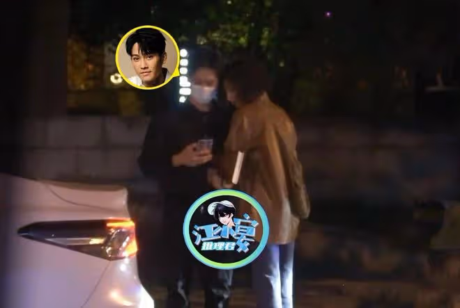 趙雅芝兒子街頭與女友親吻，兩人相互依偎氛圍甜，女方身材似模特