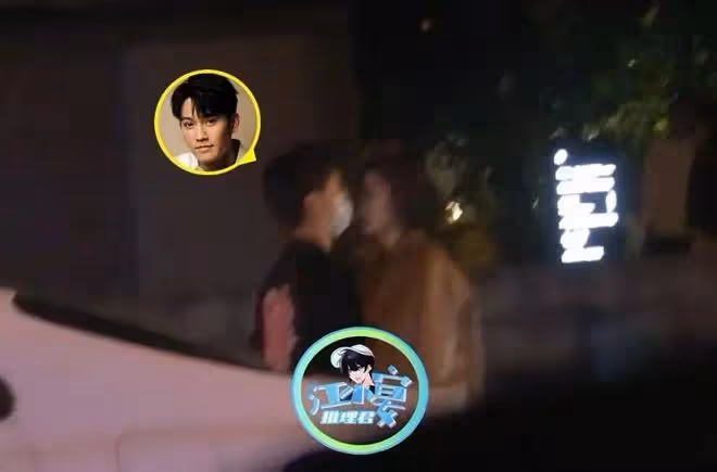 趙雅芝兒子街頭與女友親吻，兩人相互依偎氛圍甜，女方身材似模特